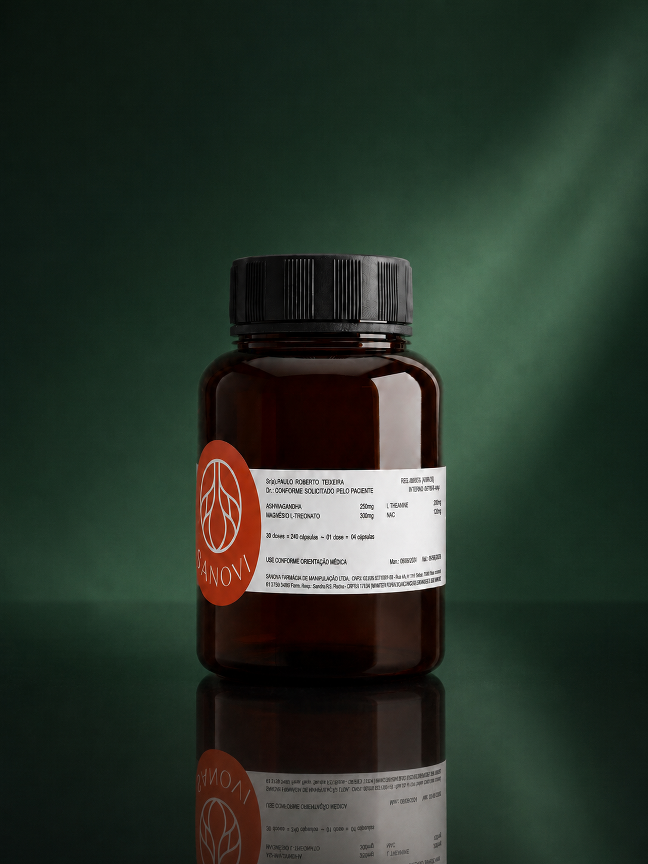 Linha Sanovi — gotas 30ml e cápsulas 60un